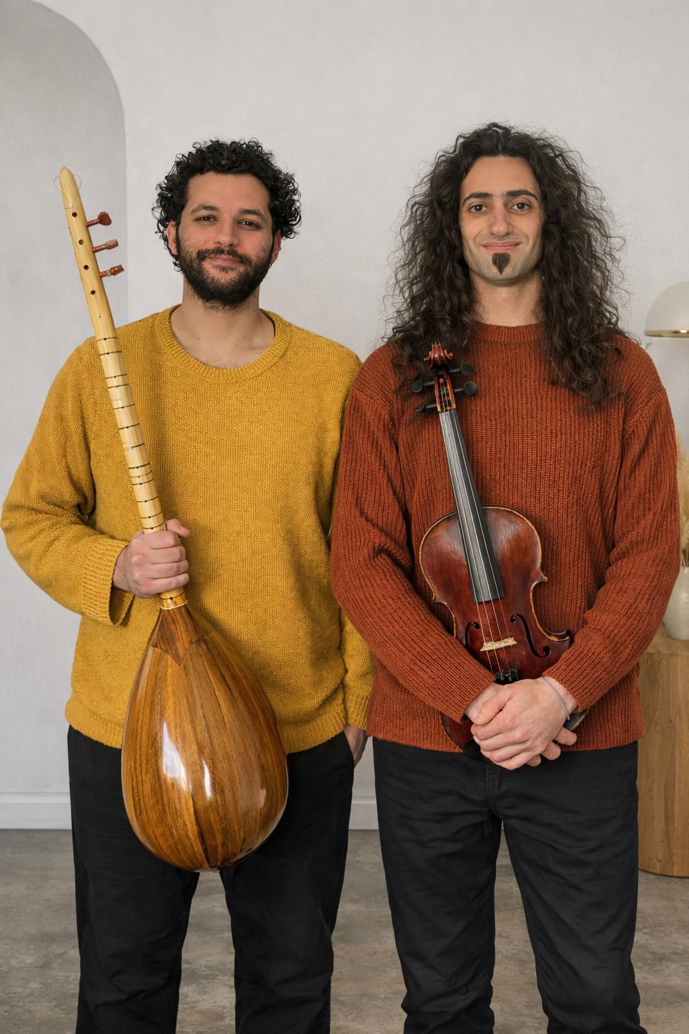 Anan Alkadamani en Kinan Abuakel