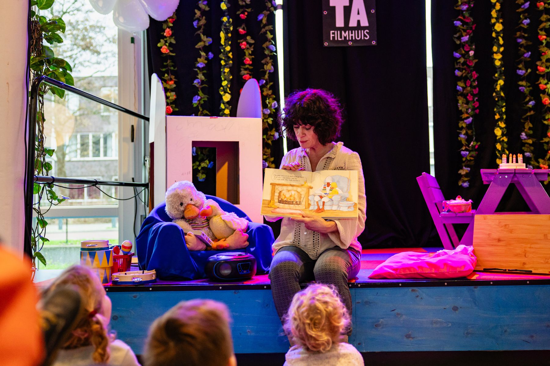 Voor de allerkleinsten tijdens Krokuskabaal bij Theater & Filmhuis Dakota