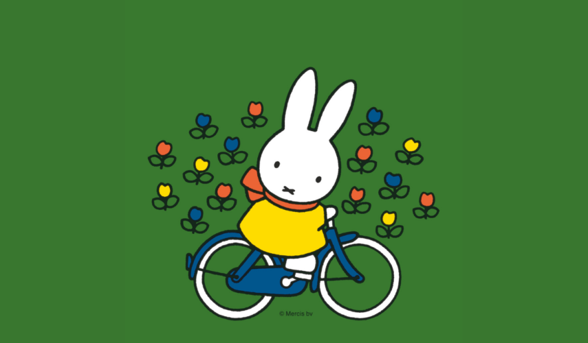 Nijntje op de fiets
